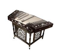 Chicken Wing Wood Dulcimer, Movable Stand, Convenient for Outdoor Performance,A