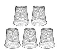 Chicken Wire Cloche Plant Covers - 5 Pieces Keep Squirrels Out of Flower Pots, Protect Wire - Ultimate Protection from Animals, Sturdy Plant Cages for a