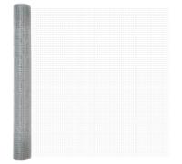 Chicken Wire Fence Galvanised Steel Trellis Panel Picket Fence vidaXL