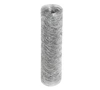 Chicken Wire Mesh Fence: 1m x 25m Coated Steel Metal Garden Netting