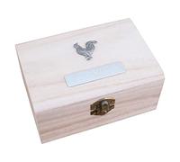 Chicken Wooden Pet Ashes Urn or Burial Cast with FREE Engraving Message 71