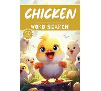 Chicken Word Search: 50 Rooster Puzzles, Word Find, Vocabulary Activity Book for Kids, Adults and Seniors, 50 pages