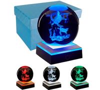 ChickenEggLamp 3.15 inch Sea Turtle Crystal Ball Lamp, 3D Crystal Night Light with LED Colorful Lighting Touch Base, Sea Turtle Model Lamp, Home Room Decor, Gift Box Packaging (sea Turtle)