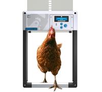 ChickenGuard AIO Complete Automatic Chicken Coop Door plus AA Batteries