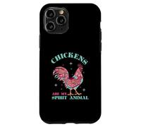 Chickens Are My Spirit Animal Tribal Chicken Case for iPhone 11 Pro