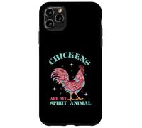Chickens Are My Spirit Animal Tribal Chicken Case for iPhone 11 Pro Max