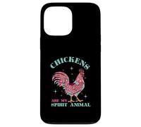 Chickens Are My Spirit Animal Tribal Chicken Case for iPhone 13 Pro Max