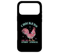 Chickens Are My Spirit Animal Tribal Chicken Case for iPhone 17 Pro Max