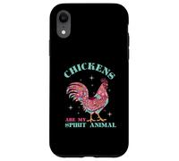 Chickens Are My Spirit Animal Tribal Chicken Case for iPhone XR