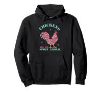 Chickens Are My Spirit Animal Tribal Chicken Pullover Hoodie