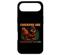 Chickens Are Warriors Within Funny Poultry Ninja Case for iPhone Air