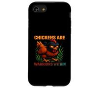 Chickens Are Warriors Within Funny Poultry Ninja Case for iPhone SE (2020) / 7/8