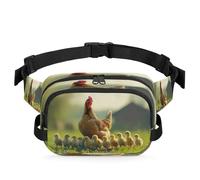 Chickens Chicks Waist Bag Multifunction Pack for Travel Sport Running Fanny Pack Bumbag Pouch Purse Belt Bag for Women Men Kids Girls Boys
