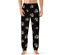 Chickens Hens And Roosters Men's Pajama Pants Lightweight Pjs Bottoms Lounge Pants Sleepwear Soft