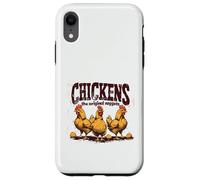 Chickens The Original Nuggets Funny Poultry Farm Humor Case for iPhone XR