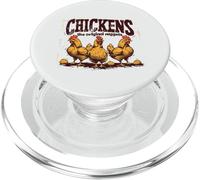 Chickens The Original Nuggets Funny Poultry Farm Humor PopSockets PopGrip for MagSafe