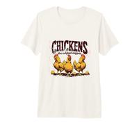 Chickens The Original Nuggets Funny Poultry Farm Humor Premium T-Shirt