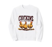 Chickens The Original Nuggets Funny Poultry Farm Humor Sweatshirt