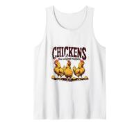 Chickens The Original Nuggets Funny Poultry Farm Humor Tank Top