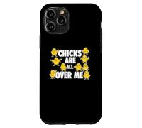 Chicks Are All Over Me Funny Sarcastic Easter Egg Hunt Joke Case for iPhone 11 Pro