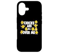 Chicks Are All Over Me Funny Sarcastic Easter Egg Hunt Joke Case for iPhone 17
