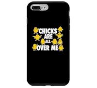 Chicks Are All Over Me Funny Sarcastic Easter Egg Hunt Joke Case for iPhone 7 Plus/8 Plus