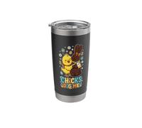 Chicks Dig Me Funny Easter Toddlers Boys Men Happy Easter Stainless Steel Insulated Tumbler