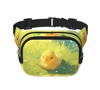 chicks Printed multifunctional waist bag, unisex trendy messenger bag, travel sports storage bag