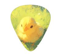 chicks Stylish and durable guitar picks, three types of thin, medium and heavy guitar picks (12 pieces), suitable for guitar, bass, electric guitar, ukulele,