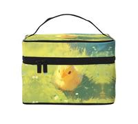 chicks Women's Large Capacity Makeup Bag, Portable Travel Makeup Bag, (9x6.5x6.2 inches) Girls Large Makeup Bag Storage Bag