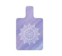 Chickwin 1.5mm Pilates Mats for Women, Reformer Pilates Machine Mat Non Slip Foldable Soft Yoga Meditation Pad for Balance Training (96x61x1.5mm,White mandala)