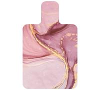 Chickwin 1.5mm Pilates Mats for Women, Reformer Pilates Machine Mat Non Slip Foldable Soft Yoga Meditation Pad for Balance Training (96x61x1.5mm,Pink quicksand)