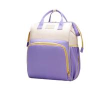 Chickwin Baby Changing Bags, Large Nappy Changing Backpacks Multi-Function Baby Changing Rucksack Baby Travel Bag for Mum and Dad (Purple,38 * 25 * 17cm)