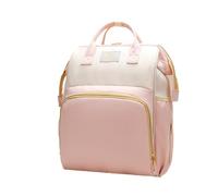 Chickwin Baby Changing Bags, Large Nappy Changing Backpacks Multi-Function Baby Changing Rucksack Baby Travel Bag for Mum and Dad (Pink,38 * 25 * 17cm)