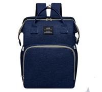 Chickwin Baby Changing Bags, Large Nappy Changing Backpacks Multi-Function Baby Changing Rucksack with Portable Changing Mat Baby Travel Bag for Mum and Dad (31x22x41cm,Dark Blue)