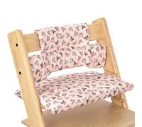 Chickwin High Chair Cushion Universal, Soft & Comfortable Baby Seat Cover Kids High Chair Cushion Seat Pad with Cute Pattern Washable Baby Cushion (45 * 27cm,Pink Fox)