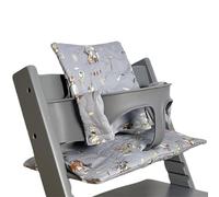 Chickwin High Chair Cushion Universal, Soft & Comfortable Baby Seat Cover Kids High Chair Cushion Seat Pad with Cute Pattern Washable Baby Cushion (43 * 33cm,Castle)