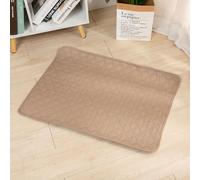 Chickwin Reusable Puppy Pads, Absorbent Puppy Training Pads Washable Dog Training Pads, Non-Slip Large Pee Pads Dogs for Travel, Car, Home (45x60cm(2Pack),Khaki)