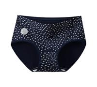 Chickwin Women's Cotton Underwear High Waisted Knickers | Breathable Comfortable Stretch Briefs Full Coverage Panties Women Knickers 1/2/3/5 Pack Ladies Full Briefs Soft Underpants