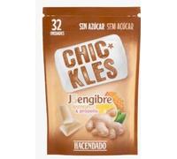 Chicles Jengibre Gragea, Sugar Free Ginger Chewing Gum, 32 Units. Pack de 6