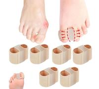 Chiclify Toe Spacers, 2025 New Toe Spreader for Man & Woman, Comfortable Pain Relief & Alignment, Bunion Corrector Toes Straightener for Daily Use (L,3 Pairs)