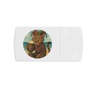 'Chico The Comedy Khajiit' Pill Box with Tablet Splitter (PI00034948)