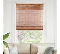 CHICOLOGY Bamboo Blinds, Bamboo Shades, Roman Shades for Windows, Roman Window Shades, Window Shades for Home, Bamboo Shades for Patio, Blinds & Shades, Window Shade, 23"W X 64"H, Beaver