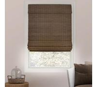 CHICOLOGY Bamboo Roman Shades - Customer Favorite Blackout Blinds for Windows, Premium Quality, Ideal for Home, Moose (Blackout) Brown, 31" W X 64" H