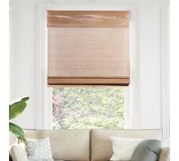 CHICOLOGY Bamboo Roman Shades - Smart Choice Eco-Friendly Light Filtering Blinds for Windows, Premium Quality, Ideal for Home, Acorn, 31"W X 64"H