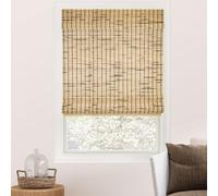 CHICOLOGY Bamboo Roman Shades - Smart Choice Eco-Friendly Light Filtering Blinds for Windows, Premium Quality, Ideal for Home, Tortoise, 36"W X 64"H