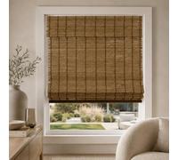 CHICOLOGY Blinds, Roman Home Bamboo Patio, Blinds & Shades, Window Shade, 27" W X 64" H, Elk