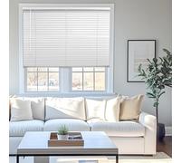 CHICOLOGY Mini Blinds for Windows - Horizontal Window Blinds, Gloss White, 22"W X 48"H