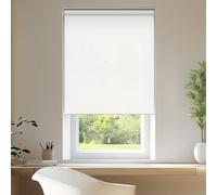 CHICOLOGY Roller Shades, Cordless Blinds, Window Shades for Home, Roller Window Shades, Window Treatments, Door Blinds, Light Filtering Shades, Urban White (Light Filtering), 23"W X 72"H
