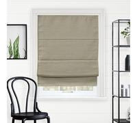 Chicology Roman Shades for Windows, Roman Window Shades, Roman Shades, Blackout Shades, Window Treatments, Window Shades for Home, Window Shade, 34" W X 64" H, Del Mar Sandscastle (Blackout)